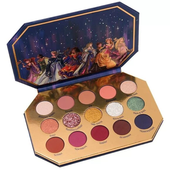 COLOURPOP MIDNIGHT MASQUERADE PALETTE NEW DISNEY DESIGNER  COLLECTION - Picture 1 of 2
